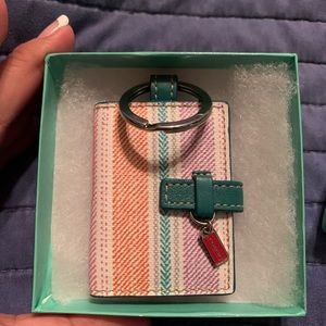 Mini Coach picture keychain